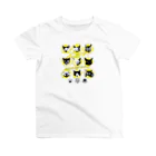 LONESOME TYPE ススの猫が世界を支配する9FACES（黄） スタンダードTシャツ