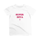 ペンと剣のSUPER DIVA! -Feminism series Regular Fit T-Shirt