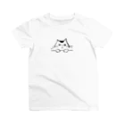 りりりのルックアットミー ねこ スタンダードTシャツ