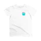 シュナウザーのikeWan_shopのikeWan★ポケット2シュナs Regular Fit T-Shirt