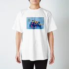 中島悠里 (yuri nakajima)の気が付けばいつもこの顔ぶれ Regular Fit T-Shirt