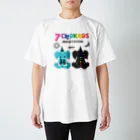 FOXY COLORSのガネゾーくんのチャクラ瞑想　ブルー Regular Fit T-Shirt