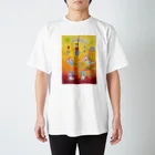 ふわふわ色emiの今日は風船遊びの日 Regular Fit T-Shirt