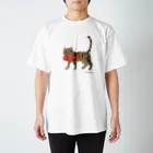 YoakeNecoのたいねこ　きじとら　だい スタンダードTシャツ