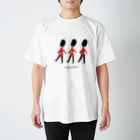 ogura kyoko illustrationのQueen's guard (LONDON) スタンダードTシャツ