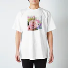 CrystalRoseの桃の節句とトルコキキョウ Regular Fit T-Shirt