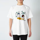 ペンと剣のI Look Good -Feminist series Regular Fit T-Shirt