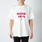 ペンと剣のSUPER DIVA! -Feminism series Regular Fit T-Shirt