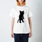 Pippi the Black Catのくろねこぴぴぴ Regular Fit T-Shirt