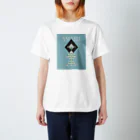 krakatukの幾何学アマビエさま（ホワイト・アッシュ） Regular Fit T-Shirt