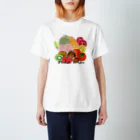 Michiru Kitchenの果物屋さんロゴ入り Regular Fit T-Shirt
