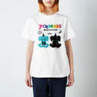 FOXY COLORSのガネゾーくんのチャクラ瞑想　ブルー Regular Fit T-Shirt