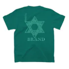 RG Jumble MarketのYB六芒星 Green スタンダードTシャツの裏面