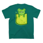 AURA_HYSTERICAのFrog_in_the_Pocket スタンダードTシャツの裏面