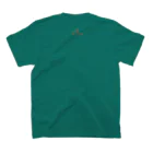 ねこや久鶻堂のKOKESHI-nglish : LIVE LIFE ON THE EDGE! Regular Fit T-Shirtの裏面