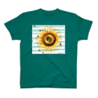 cocoyumi8の太陽みたいなひまわり スタンダードTシャツ