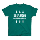 manaの集合場所(白) スタンダードTシャツ