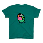 カゲトラのダルマインコのカゲトラさん（ギョリギョリ） スタンダードTシャツ