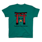 プリーズ・プリント・Tシャツの【T-shirts designed with things related to Japan for Japanophile 】Fushimi Inari Shrine T-SHIRT 티셔츠