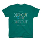 throwcurve（スロウカーヴ）のthrowcurve / DEEP CUT IN THE DUGOUT 2006-2010 スタンダードTシャツ