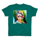 💖宇宙整体♪🌈♪こころからだチャンネル♪💖のuniversal mermaid LARA スタンダードTシャツ