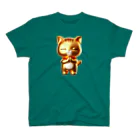 JUPITERの金運猫開運祈りＴシャツ スタンダードTシャツ