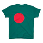 お絵かき屋さんのバングラデシュの国旗 티셔츠