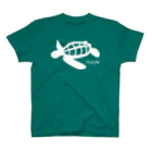 たかせ ゆづきのTurtle-white スタンダードTシャツ