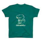 OSUWARe:の白いティラノサウルスさん Regular Fit T-Shirt