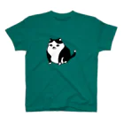 monimalの例の猫まんなか スタンダードTシャツ