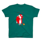 SWISS BLUEの little red スタンダードTシャツ