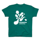 46 design の泣 ＜濃色用＞ スタンダードTシャツ