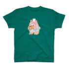 ぷいこのおみせのハチミツたっぷりくまのホットケーキやさん。 スタンダードTシャツ