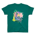 Aya Tagawaの五月のお花盛りだくさん スタンダードTシャツ