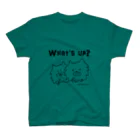 雪chanねるの@ginkuro_mam【What's up?】 スタンダードTシャツ