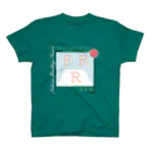 mojappleのＦＲＲ（英語ロゴのみ/あわいver.） スタンダードTシャツ