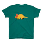 サタケシュンスケ｜イラストレーターの恐竜（トリケラトプス） 티셔츠