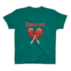 Si-manのHeart cut Regular Fit T-Shirt