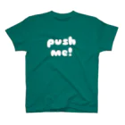 FUN TIMES POSITIVE VIBES。 のPUSH ME! Regular Fit T-Shirt