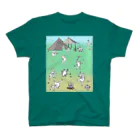 WAMI ARTの野営(キャンプ)カラー Regular Fit T-Shirt