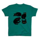 喫茶こぐまやの黒猫４ Regular Fit T-Shirt
