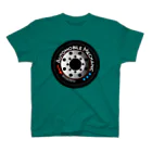 coten3の車のタイヤ スタンダードTシャツ