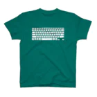 geeeeeekのUS keyboard スタンダードTシャツ