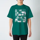 メガネのT26.White スタンダードTシャツ