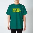 Kicks FamのKicks Family BOXロゴ入り スタンダードTシャツ