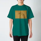 さぎりのクレステッドゲッコー スタンダードTシャツ