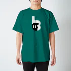 バイシクル星人のbicycle seijin typoT_b スタンダードTシャツ