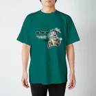 gomagomagoma-samaのカブでドライブ猫 Regular Fit T-Shirt