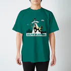 Selfie Blading Shopのアブダクション（透過ーグリーン） スタンダードTシャツ