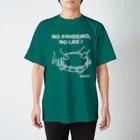 parkahpのNO PANDEIRO, NO LIFE! 右利き用 濃色 Regular Fit T-Shirt